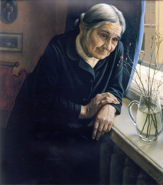 Зацвёл багульник. Художник: Александр Шилов