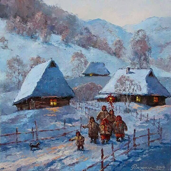 Коляда. Художник: Игорь Ропяник